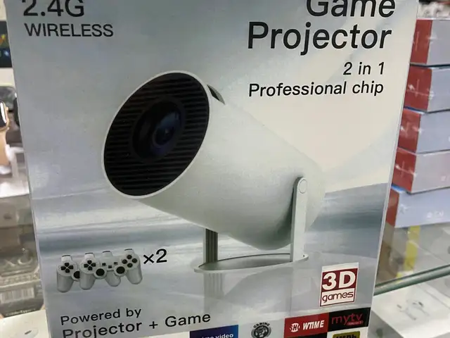 Портативный проектор Game Projector M300 MAX с играми, Душанбе