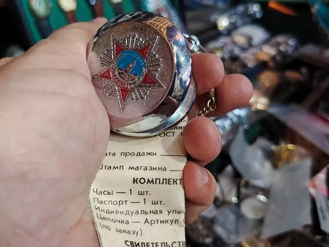 Часы карманные, Душанбе