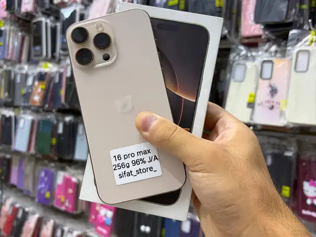 Apple iPhone 16 Pro Max, 128 gb, Desert Titanium, Худжанд