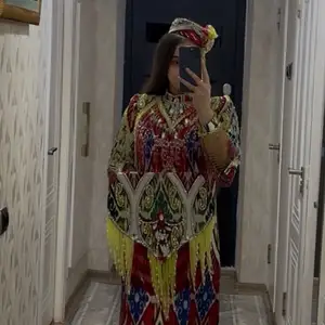 Свадебное национальное платье, Душанбе