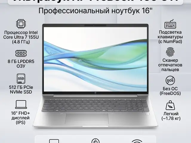 Ноутбук HP ProBook 460 G11, Душанбе