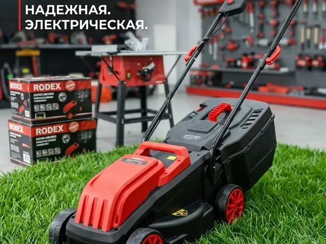 Электрическая газонокосилка, Душанбе