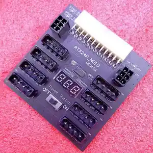ATX 24Pin плата блока питания с 8 портами 4Pin + 2 порта, Душанбе