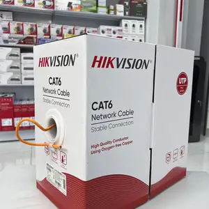 DS-1LN6U-SC0 Сетевой кабель CAT6 UTP сплошная медь, сечение 0,55 м оранжевый, Душанбе