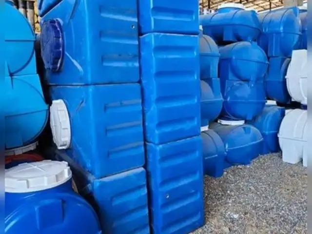 Квадратная пластмасовая бочка 300л. двухслойная, Душанбе