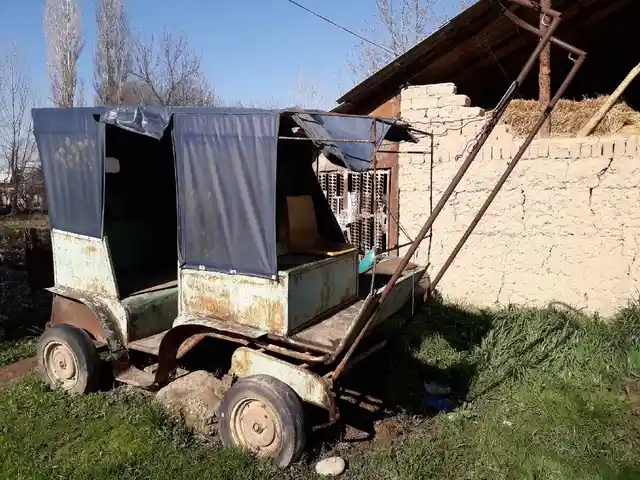 Лошадиная повозка, Рудаки