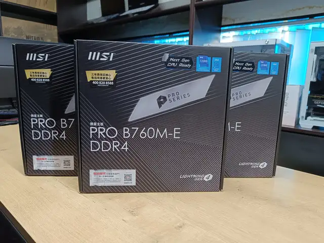Материнская плата MSI PRO B760M-E DDR4 LGA 1700, Душанбе