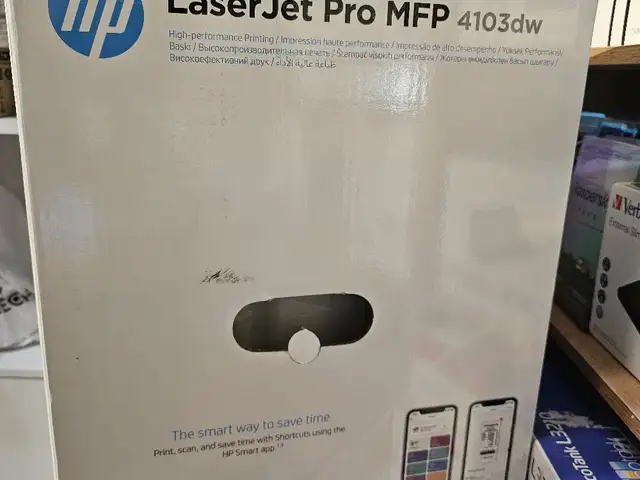 Принтер HP LaserJet Pro MFP 4103dw, Душанбе - 5