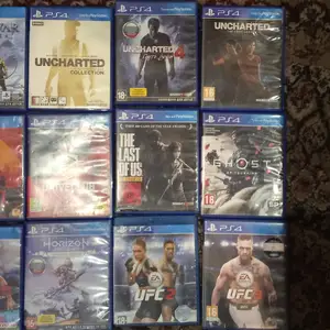 Диски с играми на PS4, Душанбе