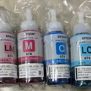 Краска для принтера EPSON 6шт, Душанбе