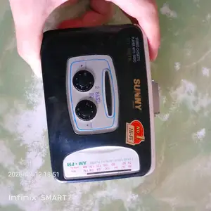 Ретро-плеер Sunny AM/FM Radio Cassette Recorder, Душанбе
