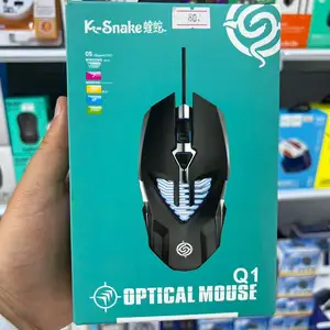 Проводной геймерской оптической мыши K-Snake Q1, Душанбе