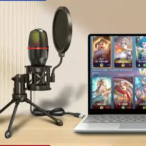 Игровой микрофон RGB USB, Душанбе