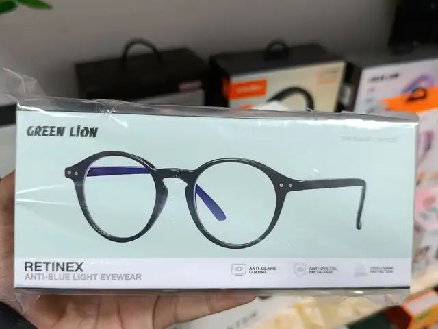 Антибликовые очки Green Lion RETINEX Anti-Blue Light Eyewear, Душанбе