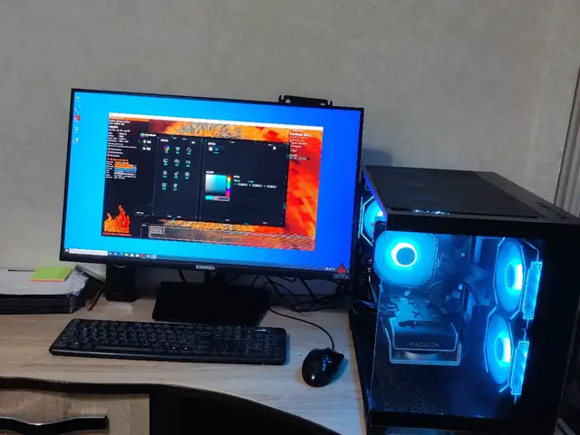 Игровой компьютер i5 14400f / 32 gb / Rx 7700xt, Душанбе