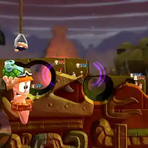 Игра Worms Battlegrounds для PS-4 / 6.72 / 9.00 / 11.00 / 12.02 / 13.00 /, Душанбе