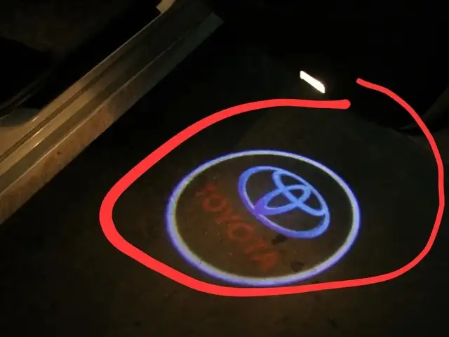Подсветка дверей от Toyota, Душанбе