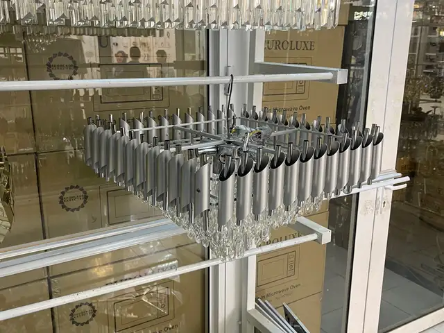 Люстра серый 60см, Душанбе
