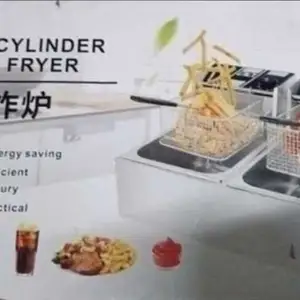 Фритюрница Double Cylinder 6x6 12л, Душанбе