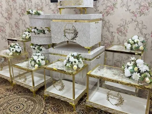 Стеклянные сундуки на прокат / аренда свадебного и event-декора, Хуҷанд