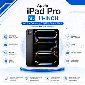Планшет Apple iPad Pro 11, M5 512ГБ Wi-Fi, Cellular Space Black, ME2Q4, Душанбе