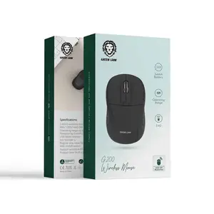 Мышь Green Lion G200 Wireless Mouse - Black, Душанбе