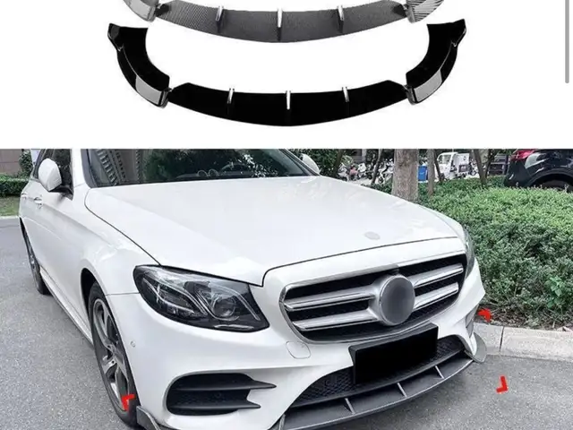 Передняя губа на Mercedes E-class, Душанбе