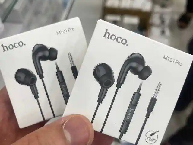 Наушники Hoco M101 Pro с микрофоном белые, Душанбе