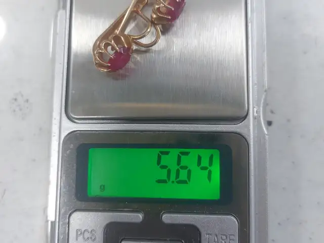 Серьги 583проба,5.64грам, Бохтар (Курғон-Теппа)