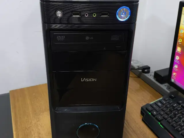 Офисный системный блок Vision Dual Core E2200 2.20GHz\Ram 2GB\HDD 160GB, Душанбе