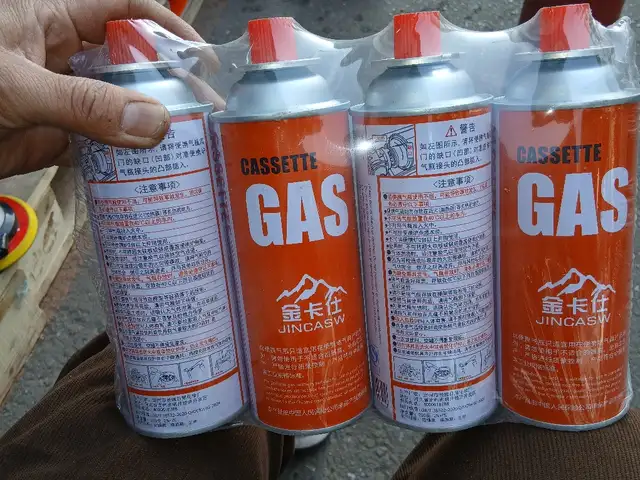 Газовый баллончик, Душанбе