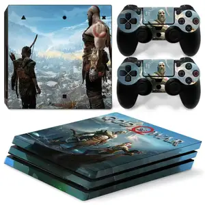 Виниловые наклейки Playstation 4 pro God of war, Душанбе
