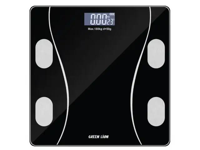 Цифровые весы Green Lion Digital Body Scale GL-BWS01 черный, Душанбе