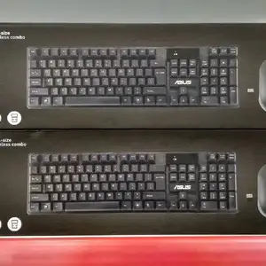 Беспроводная клавиатура и мышка Asus Km-9800, Душанбе