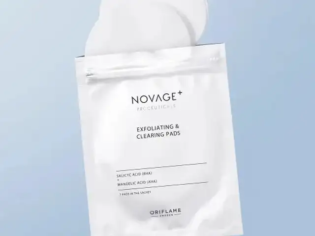 Отшелушивающие диски для лица c AHA- и BHA-кислотами Novage+ Oriflame, Душанбе