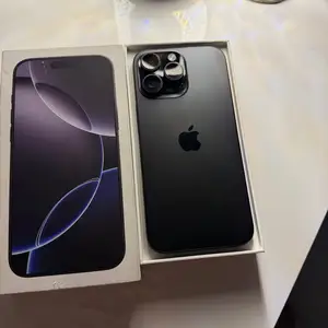 Apple iPhone 16 Pro Max, 256 gb, Black Titanium, Душанбе