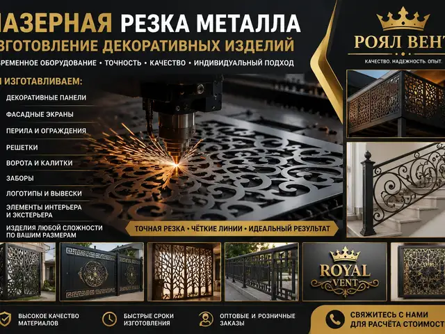 Производство металлического декора, Душанбе