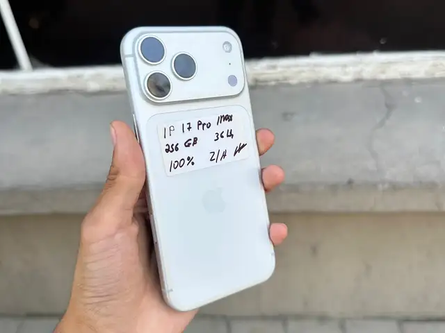Apple iPhone 17 Pro Max, 256 gb, Silver, Душанбе