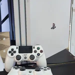 Игровая приставка Playstation 4 Pro 4K 1-TB white edition, Душанбе