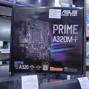 Материнская Плата Asus Prime A320M-F Socket AM4, Душанбе