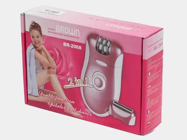 Эпилятор ва бритва 2in1 Target Brown BR-2068, Душанбе