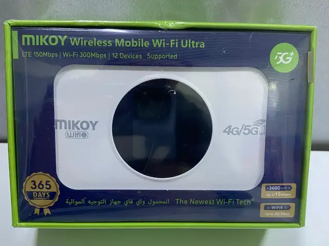 Портативный Wi-Fi роутер 4G/5G, Душанбе