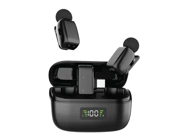Беспроводной микрофон 2 в 1 Green Lion Flex Mic Duo Type C to Lightning, Душанбе