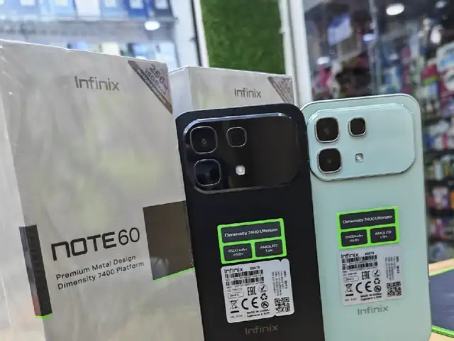 Infinix Note 60 16/256gb, Душанбе