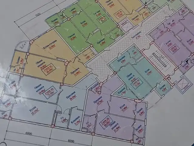 2-комн. квартира, 2 этаж, 78 м²,пеши кругавойи райпо, Турсунзода