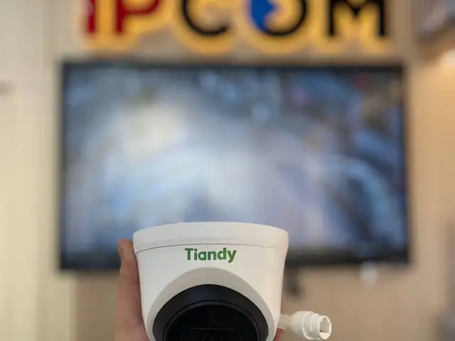 Tiandy TC C34XN I3 E Y 2 8mm V5 0 IP камера 4 МП с микрофоном, Хуҷанд