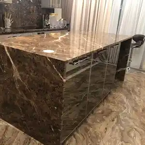 Мраморная столешница для кухни на заказ, Душанбе