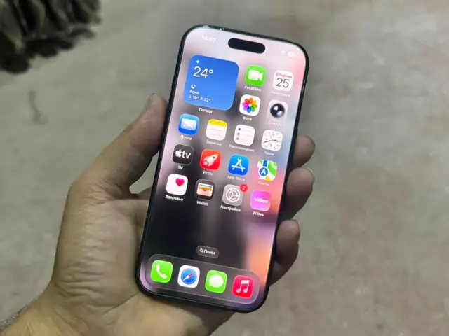 Apple iPhone 16 Pro, 512 gb, Black Titanium, Джаббор Расулов