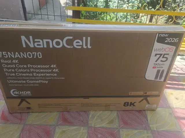 Телевизор Lg Nano Cell 75, Худжанд