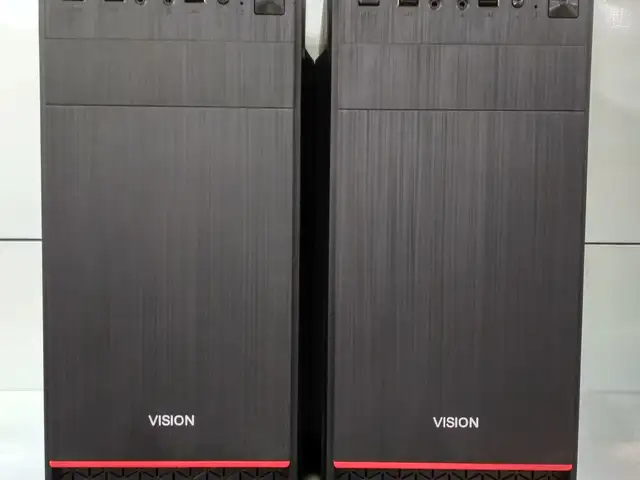 Компьютерный корпус Vision Black Red, Душанбе